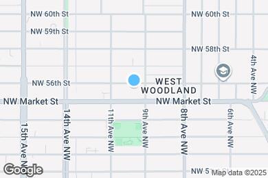 Map image of the property - 915 NW 56th St