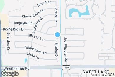 Map image of the property - 13906 Ella Lee Ln