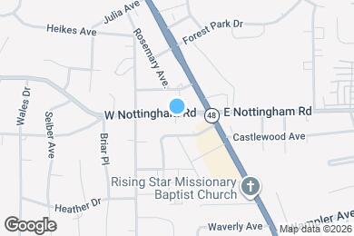 Map image of the property - 48 W Nottingham Rd