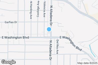 Map image of the property - 1373 N Altadena Dr