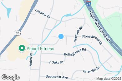 Map image of the property - 1620 Stoneybrook Dr