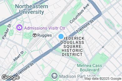 Map image of the property - 1047 Tremont St