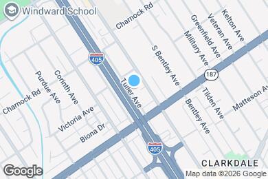 Map image of the property - 3730 Tuller Ave