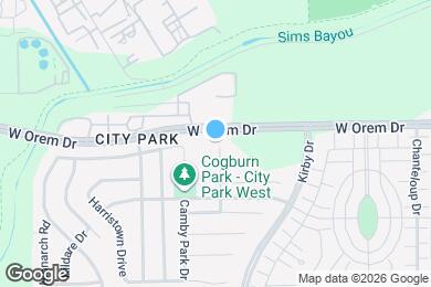 Map image of the property - 11706 Dandy Park Ct