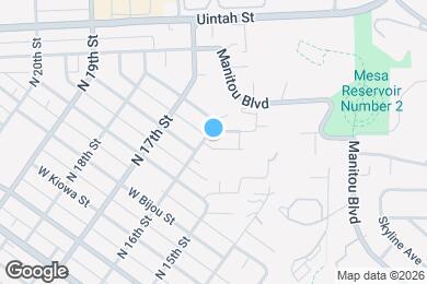 Map image of the property - 1528 Boulder St