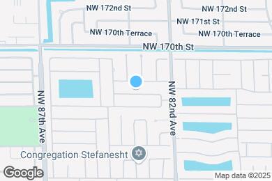Map image of the property - 8321 NW 167th Ter