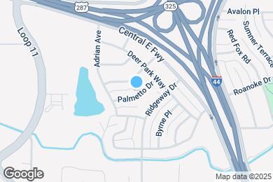 Map image of the property - 2712 Palmetto Dr