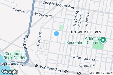 Map image of the property - 1424 N Corlies St
