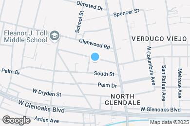 Map image of the property - 550 West Stocker Street Apartments