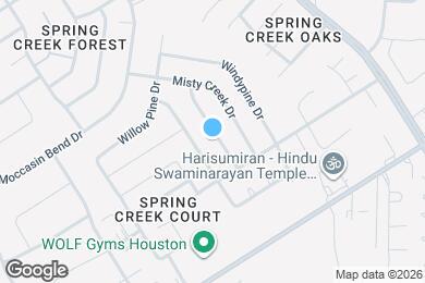 Map image of the property - 16923 Windrow Dr
