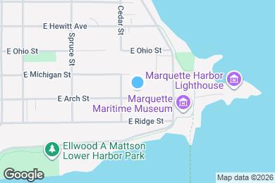 Map image of the property - 521 E Arch St