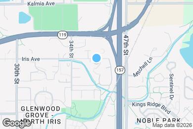 Map image of the property - 3720 Iris Ave