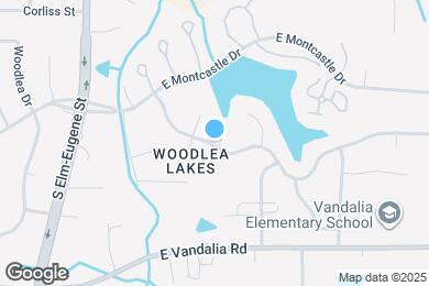 Map image of the property - 405 Woodlake Dr