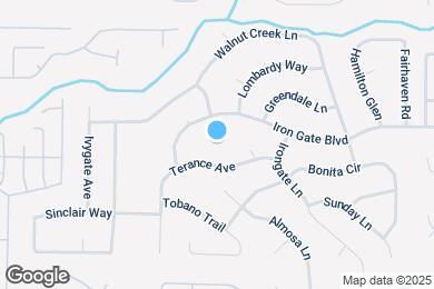 Map image of the property - 10345 Canyon Trail