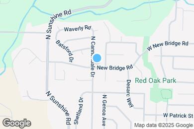 Map image of the property - 1850 N Cannondale Dr