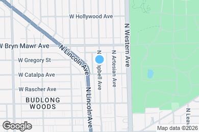 Map image of the property - 5526 N Campbell Ave