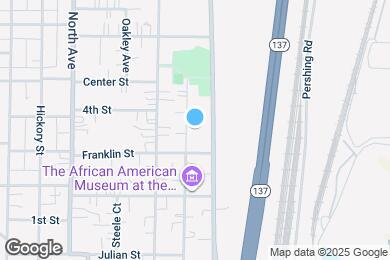 Map image of the property - 619 N Genesee St