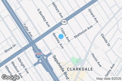 Map image of the property - 3858 Bentley Ave