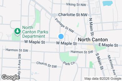 Map image of the property - 413 W Maple St