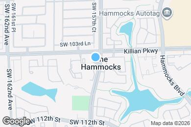 Map image of the property - 10450 SW 157th Ct