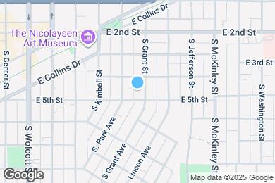Map image of the property - 430 S Grant St