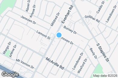 Map image of the property - 4705 Wynona Dr