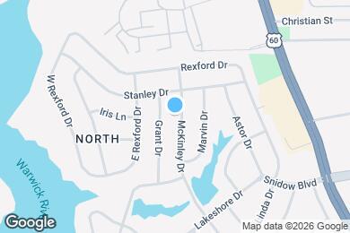 Map image of the property - 17 McKinley Dr