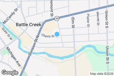 Map image of the property - 106 Cherry St