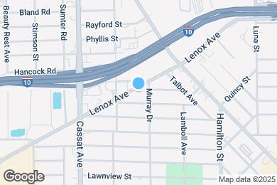Map image of the property - 4736 Lenox Ave