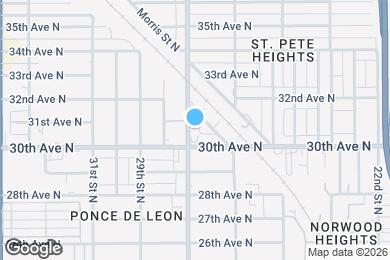 Map image of the property - 3033 28th St N