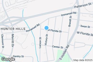 Map image of the property - 3301 W Florida St