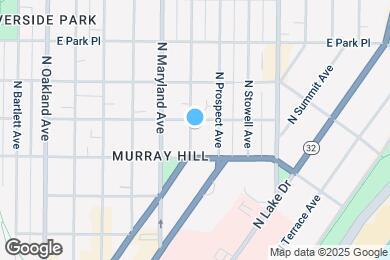 Map image of the property - 2534 N Farwell Ave