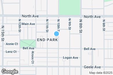 Map image of the property - 2506 N 10th St