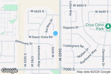 Map image of the property - 6793 Mountain Aura Dr