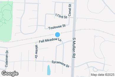 Map image of the property - 610 Fall Meadow Ln