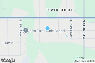 Map image of the property - 13832 E 12th St