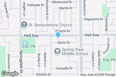 Map image of the property - 6292 Heil Ave