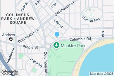Map image of the property - 1210 Columbia Rd