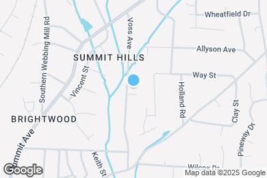 Map image of the property - 4400 Voss Ave