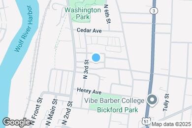 Map image of the property - 205 Reno Ave