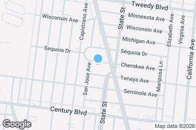 Map image of the property - 3166 Cherokee Ave