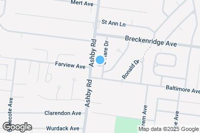 Map image of the property - 3119 O Hare Dr