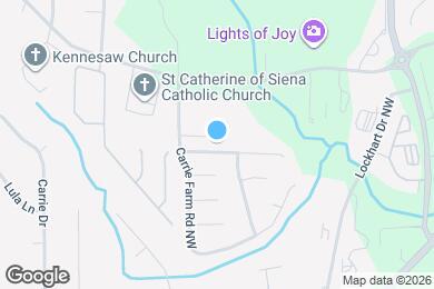 Map image of the property - 1652 Carrie Farm Ln NW