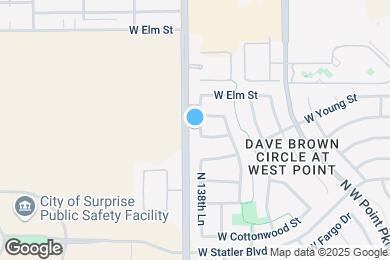 Map image of the property - 16416 N 138th Ln