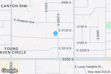 Map image of the property - 2581 E Lambourne Ave