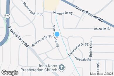 Map image of the property - 327 Terrydale Dr SE