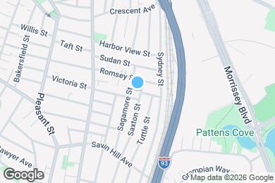 Map image of the property - 102 Saxton St