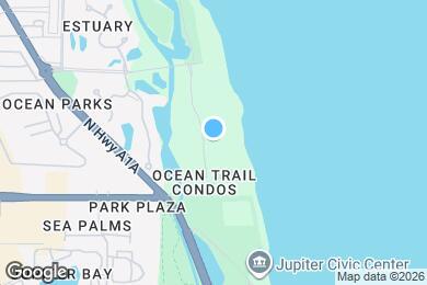 Map image of the property - 100 Ocean Trail Way