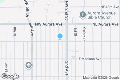 Map image of the property - 4101 3rd St