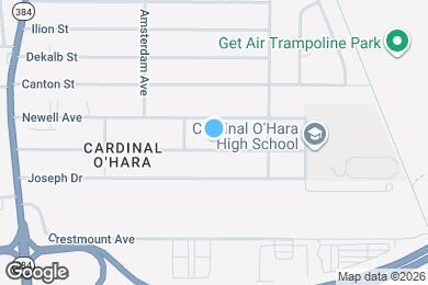Map image of the property - 210 Bannard Ave